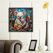 Load image into Gallery viewer, Diamond Painting - Full Round - koala glass painting (40*40CM)
