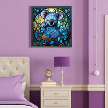 Load image into Gallery viewer, Diamond Painting - Full Round - koala glass painting (40*40CM)
