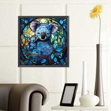 Load image into Gallery viewer, Diamond Painting - Full Round - koala glass painting (40*40CM)
