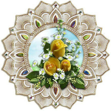 Load image into Gallery viewer, 4pcs Diamond Painting Set - mandala bouquet (30*30CM)
