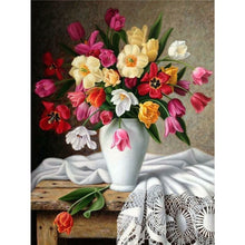 Load image into Gallery viewer, 2pcs Diamond Painting Set - fresh bouquet (30*40CM)
