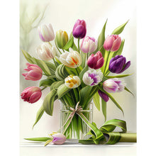 Load image into Gallery viewer, 2pcs Diamond Painting Set - fresh bouquet (30*40CM)
