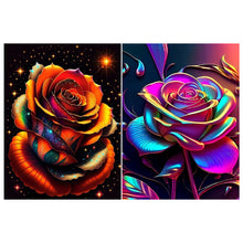 Load image into Gallery viewer, 2pcs Diamond Painting Set - glitter rose (30*40CM)
