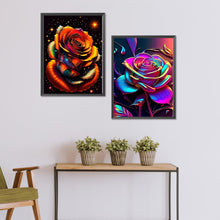 Load image into Gallery viewer, 2pcs Diamond Painting Set - glitter rose (30*40CM)
