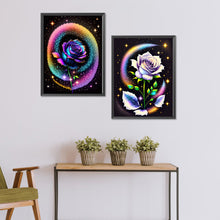 Load image into Gallery viewer, 2pcs Diamond Painting Set - glitter rose (30*40CM)
