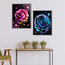 Load image into Gallery viewer, 2pcs Diamond Painting Set - glitter rose (30*40CM)
