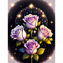 Load image into Gallery viewer, 2pcs Diamond Painting Set - glitter rose (30*40CM)
