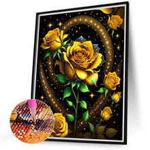 Load image into Gallery viewer, 2pcs Diamond Painting Set - glitter rose (30*40CM)
