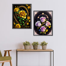 Load image into Gallery viewer, 2pcs Diamond Painting Set - glitter rose (30*40CM)
