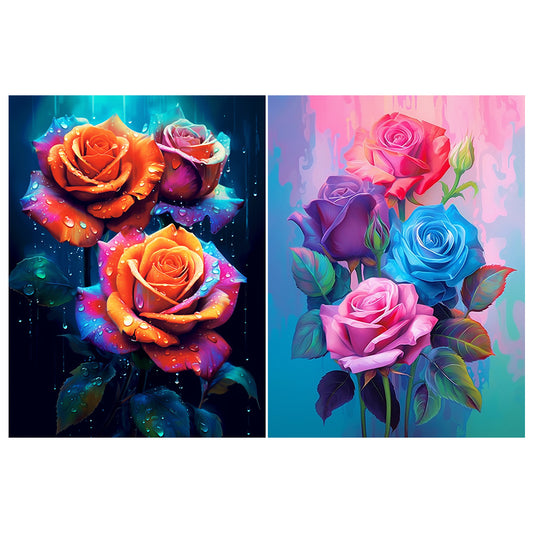2pcs Diamond Painting Set - roses (30*40CM)