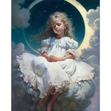 Load image into Gallery viewer, 2pcs Diamond Painting Set - girl on clouds (40*50CM)
