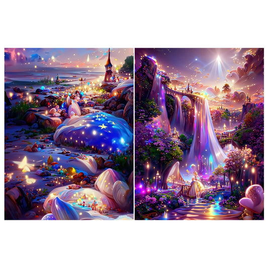 2pcs Diamond Painting Set - dream path (30*40CM)