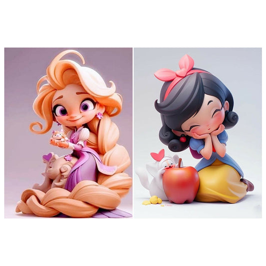 2pcs Diamond Painting Set - little girl (30*40CM)