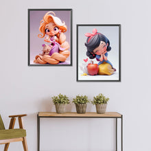 Load image into Gallery viewer, 2pcs Diamond Painting Set - little girl (30*40CM)
