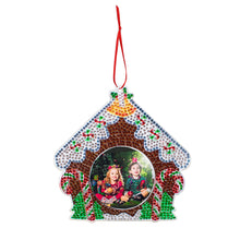 Load image into Gallery viewer, 4PCS Photo Frame Christmas Photo Frame Hanging Diamond Painting Xmas Photo Frame
