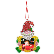 Load image into Gallery viewer, 4PCS Photo Frame Christmas Photo Frame Hanging Diamond Painting Xmas Photo Frame

