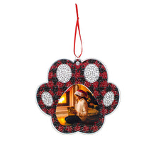 Load image into Gallery viewer, 4PCS Photo Frame Christmas Photo Frame Hanging Diamond Painting Xmas Photo Frame
