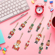 Load image into Gallery viewer, 10PCS Diamond Art Keyring Special Shape Double Sided Diamond Painting Keychain
