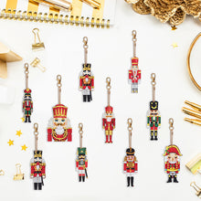 Load image into Gallery viewer, 10PCS Diamond Art Keyring Special Shape Double Sided Diamond Painting Keychain
