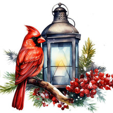 Load image into Gallery viewer, Diamond Painting - Full Round - nordic cardinal (40*40CM)
