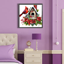 Load image into Gallery viewer, Diamond Painting - Full Round - nordic cardinal (40*40CM)
