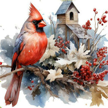Load image into Gallery viewer, Diamond Painting - Full Round - nordic cardinal (40*40CM)
