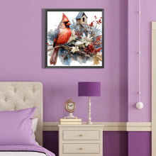 Load image into Gallery viewer, Diamond Painting - Full Round - nordic cardinal (40*40CM)
