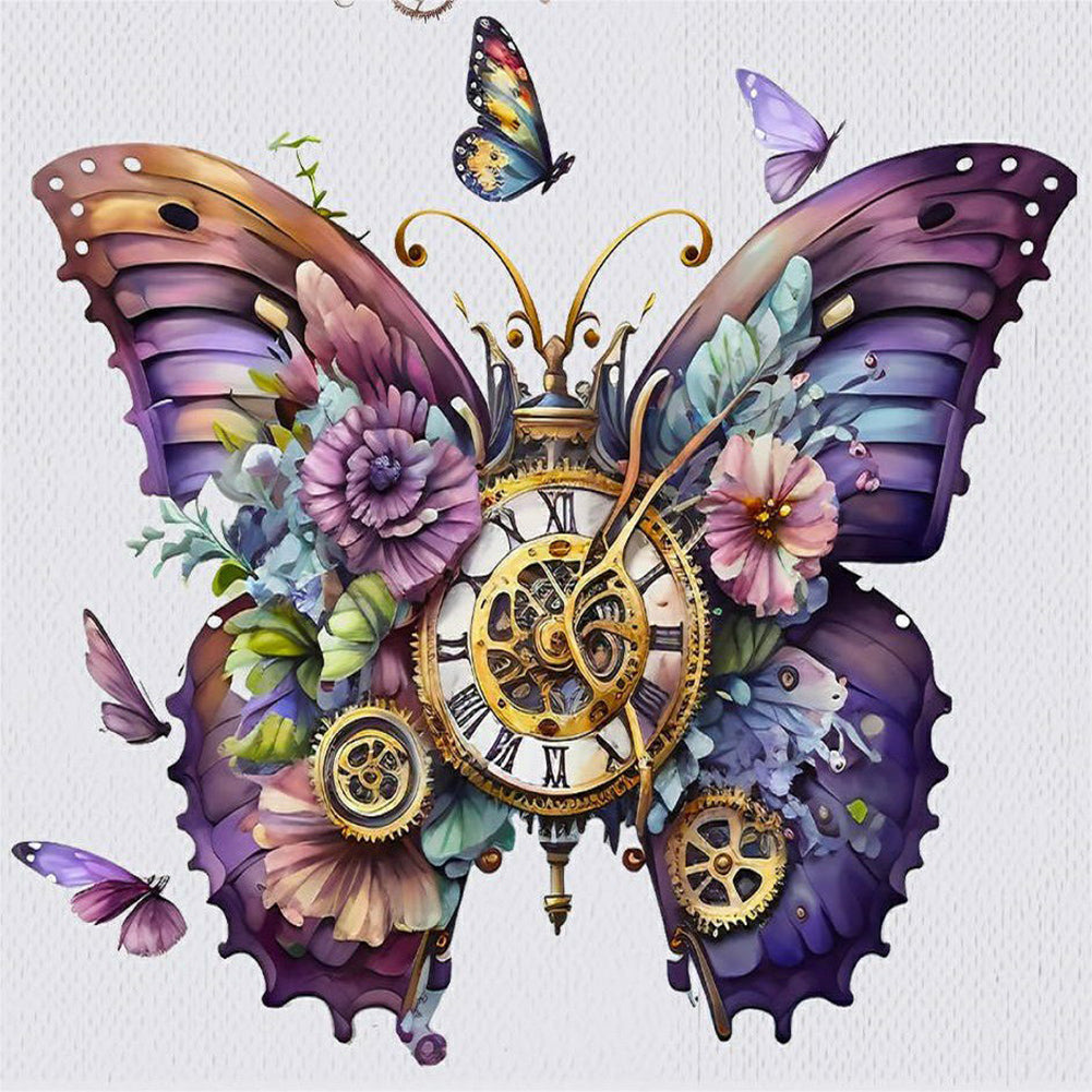 Diamond Painting - Full Round - mechanical butterfly (40*40CM)