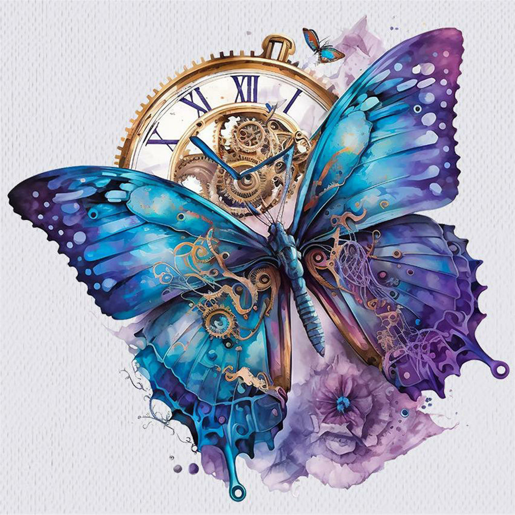 Diamond Painting - Full Round - mechanical butterfly (40*40CM)