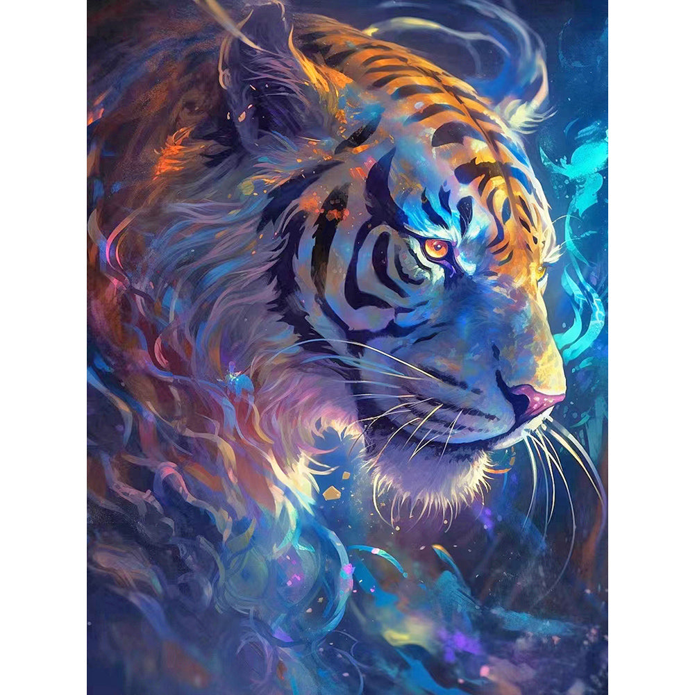 Diamond Painting - Full Round - phantom tiger (30*40CM)