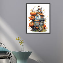 Load image into Gallery viewer, Diamond Painting - Full Round - pumpkin house (40*50CM)
