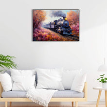 Load image into Gallery viewer, Diamond Painting - Full Round - steam train (60*40CM)
