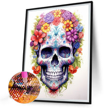 Load image into Gallery viewer, Diamond Painting - Full Round - skull (40*50CM)
