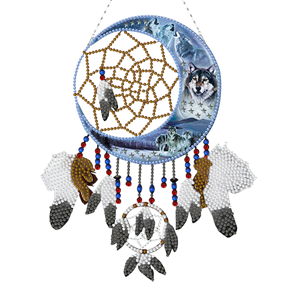 Special Shape Diamond Painting Dream Catcher for Home Wall Decor (#6)