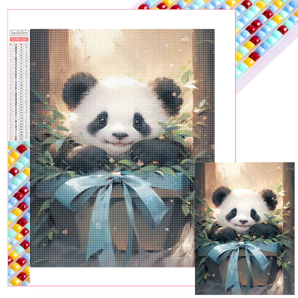 Diamond Painting - Full Square - panda (40*50CM)