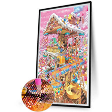Load image into Gallery viewer, Diamond Painting - Full Round - Mickey&#39;s Dream Candy House (30*50CM)

