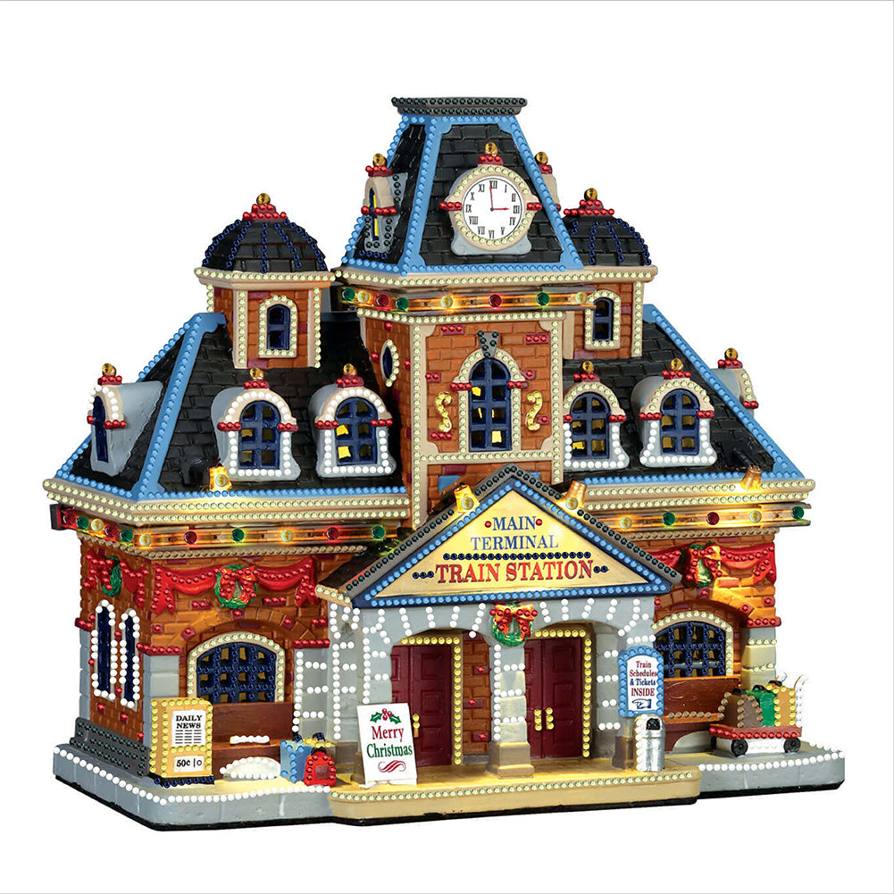 Diamond Painting - Partial Special Shaped - Christmas cottage (40*40CM)