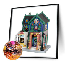 Load image into Gallery viewer, Diamond Painting - Partial Special Shaped - Christmas cottage (40*40CM)
