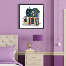 Load image into Gallery viewer, Diamond Painting - Partial Special Shaped - Christmas cottage (40*40CM)
