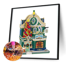 Load image into Gallery viewer, Diamond Painting - Partial Special Shaped - Christmas cottage (40*40CM)
