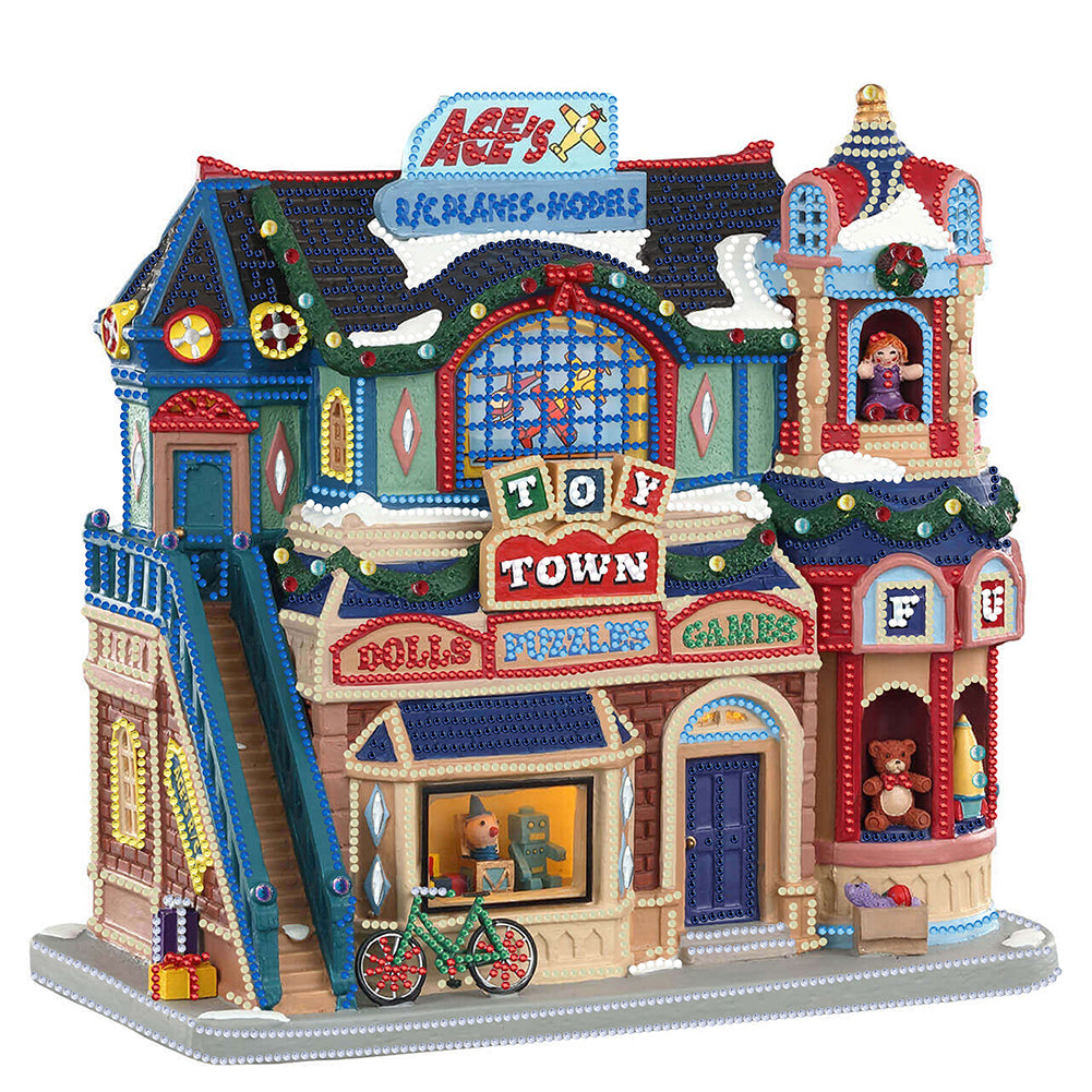 Diamond Painting - Partial Special Shaped - Christmas cottage (40*40CM)
