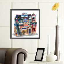 Load image into Gallery viewer, Diamond Painting - Partial Special Shaped - Christmas cottage (40*40CM)
