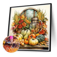 Load image into Gallery viewer, Diamond Painting - Full Round - pumpkin turkey (40*40CM)
