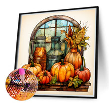 Load image into Gallery viewer, Diamond Painting - Full Round - pumpkin turkey (40*40CM)
