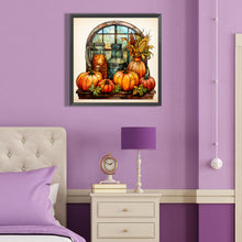 Load image into Gallery viewer, Diamond Painting - Full Round - pumpkin turkey (40*40CM)
