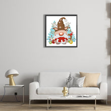 Load image into Gallery viewer, Diamond Painting - Partial Special Shaped - christmas gnome (30*30CM)
