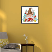 Load image into Gallery viewer, Diamond Painting - Partial Special Shaped - christmas gnome (30*30CM)
