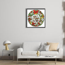 Load image into Gallery viewer, Diamond Painting - Partial Special Shaped - Christmas wreath (30*30CM)
