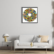 Load image into Gallery viewer, Diamond Painting - Partial Special Shaped - Christmas wreath (30*30CM)
