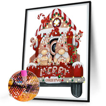 Load image into Gallery viewer, Diamond Painting - Partial Special Shaped - christmas gnome (30*40CM)
